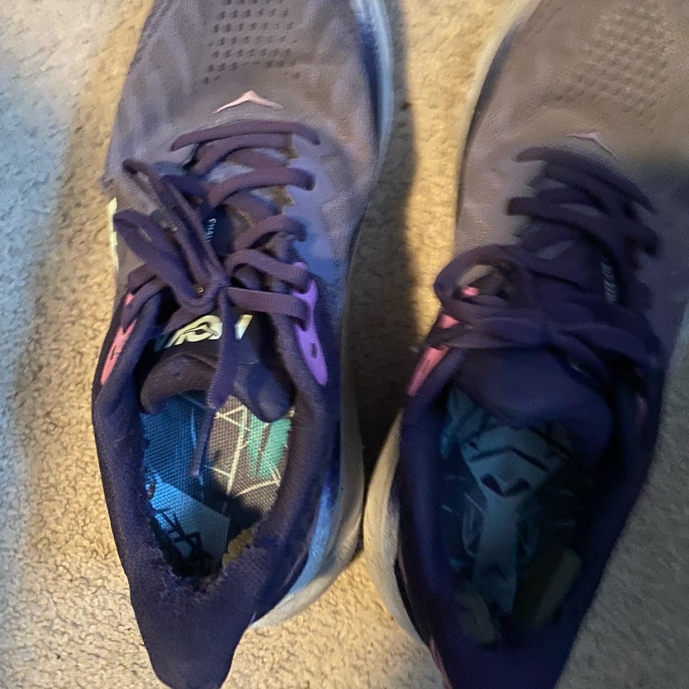 Purple Athletic Running Shoes